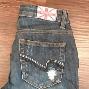 Machine Destroyed Jeans 28x27